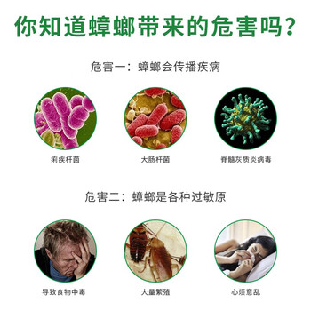 郁康黑金升级款蟑螂药12枚*2盒全窝端连环诱杀一窝端