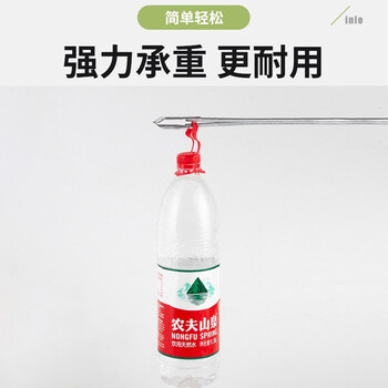 觅时光不锈钢垃圾夹子夹拾物器电镀不锈钢取物器火钳碳夹环卫垃圾钳78cm