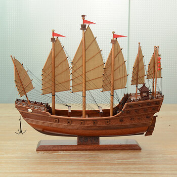 希少品　椴松　帆船模型　鄭和『宝船』 希少品 椴松 帆船模型 鄭和『宝船』 - メルカリ