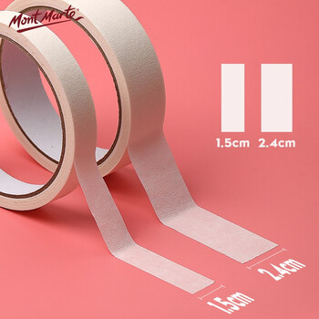 蒙玛特(Mont Marte)纸胶带10卷1.5cm*14米 美术画画美纹胶素描水彩水粉绘画美纹纸 手撕胶带套装P-NX-005-10 速写 马克笔绘画