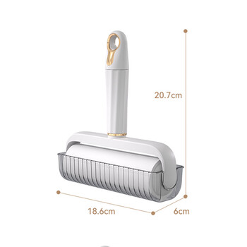 雅高粘毛器16CM6卷300撕家用滚筒粘毛器衣服宠物除毛刷大号 雅高粘毛器16CM6卷300撕家用滚筒粘毛器衣服宠物除毛刷大号