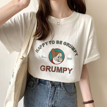 lnan女装短袖t恤女宽松韩版2022新款夏季小众设计感半袖上衣体恤衫ins