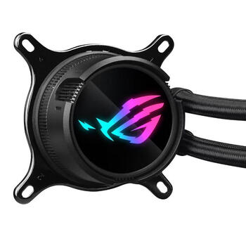 华硕ROG STRIX飞龙三代360 一体式CPU水冷散热器 双模式低噪音泵/可旋转冷头盖/定制ROG高性能风扇