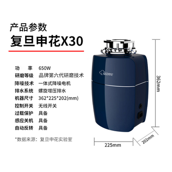 复旦申花MR-CK-X30垃圾处理器质量怎么样?讲讲事实真相
