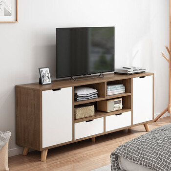 耐家 北欧卧室电视柜现代简约高柜客厅小户型组合墙柜主卧经济型地柜