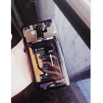 华为mate10原装后盖适用玻璃10pro手机后壳原厂电池盖mete10透明 mate