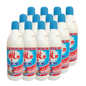 雕雕牌彩漂液650克去渍护色增艳除臭650克漂水漂白去渍除菌650漂水12