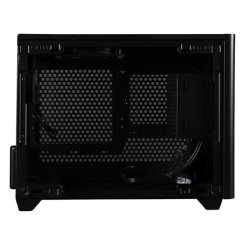 酷冷至尊(CoolerMaster)NR200(魔方200)黑 ITX电脑台式小机箱 支持280水冷位/7风扇位/显卡竖装/免工具安装