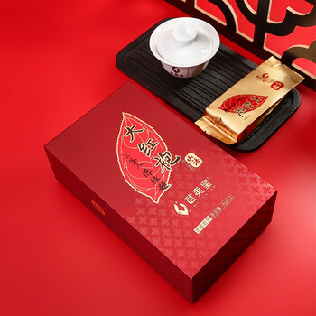 武夷星乌龙茶山语武夷岩茶大红袍特级96g礼盒装节日送礼自饮茶叶SY1800