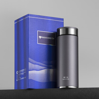 万象(WANXIANG)保温杯车载男士大容量水杯H11L礼盒装水泥灰500ML带滤网泡茶杯 万象(WANXIANG)保温杯车载男士大容量水杯H11L礼盒装水泥灰500ML带滤网泡茶杯