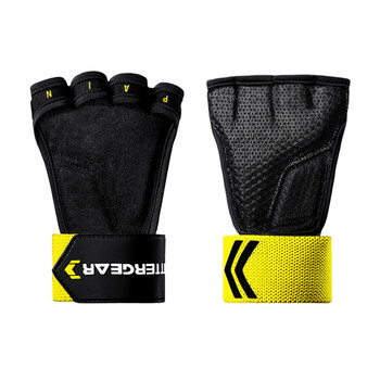 FITTERGEAR执炼健身带护腕手套护手掌防滑耐磨透气防起茧深蹲硬拉 黑色M码 FITTERGEAR执炼健身带护腕手套护手掌防滑耐磨透气防起茧深蹲硬拉 黑色M码