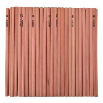 天章（TANGO）HB铅笔50支/筒学生儿童素描绘图原木色六角笔杆书写字原木笔杆绘画练字必备