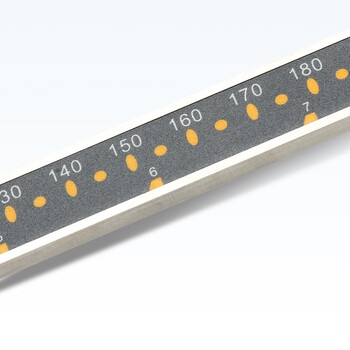 上工 电子数显卡尺0-200mm 分度值0.01 三按键游标卡尺 不锈钢 高精度 方杆
