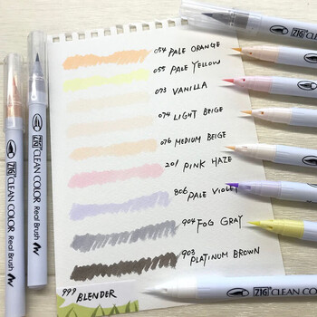 吴竹(KURETAKE)ZIG软尖笔水彩笔马克笔勾线笔36色套装RB-6000AT/36V 吴竹(KURETAKE)ZIG软尖笔水彩笔马克笔勾线笔36色套装RB-6000AT/36V