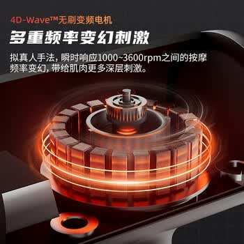 PICOOC有品热敷筋膜枪肌肉按摩器专业级运动健身肩颈腰背按摩仪家用经膜枪H1生日礼物实用送男女友爸妈