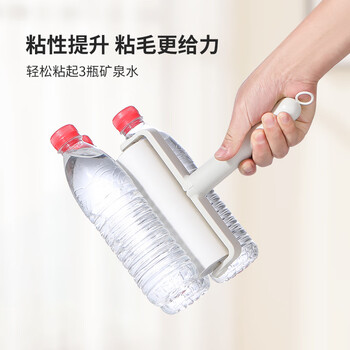 LYNN粘毛器粘毛滚筒16cm9卷540撕卷纸粘毛神器地毯床上沙发猫毛清理器