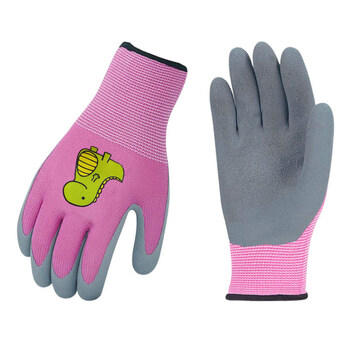 防咬手套儿童小孩儿童园艺小号橡胶手套户外劳保防水胶皮拔河防滑仓鼠