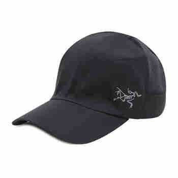 始祖鸟（ARC'TERYX）Calvus Cap 男女通用户外登山训练帽速干鸭舌帽棒球帽子 男 Black S-M（建议头围55-57）