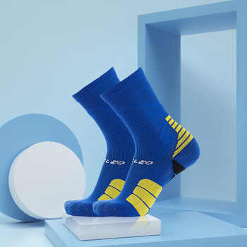 维克利奥VICLEO 足球袜中筒成人毛巾底防滑专业跑步运动训练袜子V621364 蓝色 M码 维克利奥VICLEO 足球袜中筒成人毛巾底防滑专业跑步运动训练袜子V621364 蓝色 M码