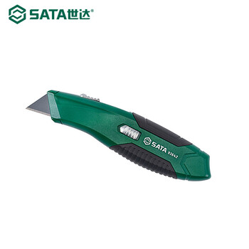 【世达93642】世达(SATA)重型美工刀大号壁纸安全刀梯形刀片折叠电工刀电 安全实用刀93642【行情 报价 价格 评测】-京东