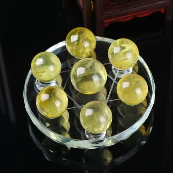 天然黄水晶七星阵价格报价行情- 京东