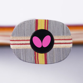 蝴蝶（BUTTERFLY）S四星比赛乒乓球拍成品横拍5层纯木双面反胶