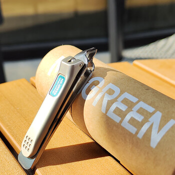 green指甲刀原装 格林先生mrgreen指甲剪套装男生 中号斜口(纸筒装)