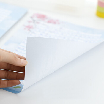 誉禾A4作文纸展示纸方格文稿纸小学生写作加厚信纸练习纸学习神器300格八款混装40张 5145