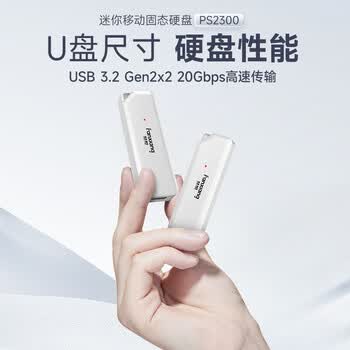 梵想（FANXIANG）500GB 移动固态硬盘（PSSD）Type-C USB3.2高速传输2050MB/s 手机直连笔记本电脑外接硬盘 PS2300