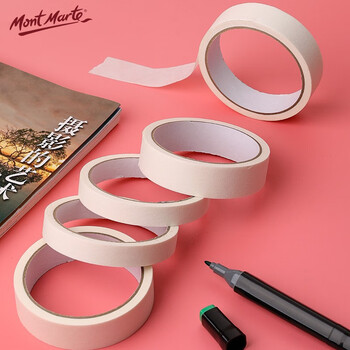 蒙玛特(Mont Marte)纸胶带10卷1.5cm*14米 美术画画美纹胶素描水彩水粉绘画美纹纸 手撕胶带套装P-NX-005-10 速写 马克笔绘画