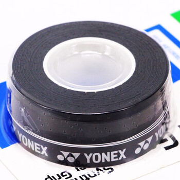 YONEX尤尼克斯羽毛球手胶网羽通用网格防滑吸汗带AC138-3EX黑色3条装