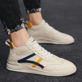 apple美国苹果高帮阿甘鞋板鞋男秋冬新品男鞋子加绒保暖棉鞋男士休闲