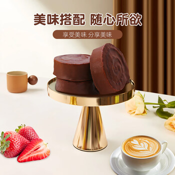 高乐高可可粉500g+卷卷心120g即食早餐办公下午茶点心