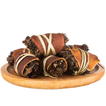 陈皮白茶新会三宝茶正宗寿眉三宝扎广东特产特级500g茶包500g