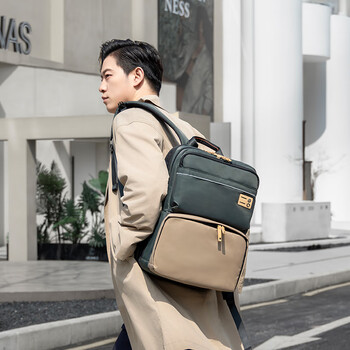 爱可乐(Echolac)双肩电脑包大容量可扩展17英寸书包旅行背包送男友CKP658黑色 爱可乐(Echolac)双肩电脑包大容量可扩展17英寸书包旅行背包送男友CKP658黑色