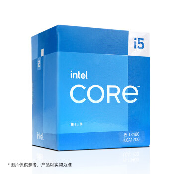 英特尔(Intel) i5-13400 酷睿13代 处理器 10核16线程 睿频至高可达4.6Ghz 20M三级缓存 台式机CPU