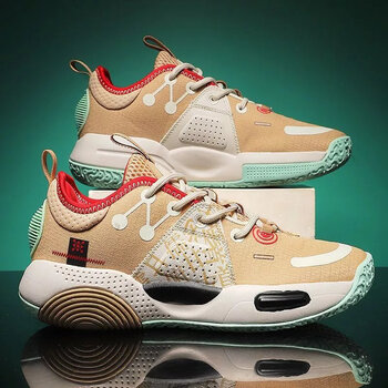 足康驰(zukangchi)全城9棉花糖篮球鞋男防滑耐磨透气音速9樱花粉比赛