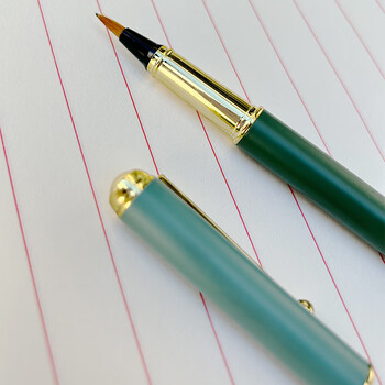 芬尚 钢笔式毛笔礼盒装 狼毫加健小楷毛笔软头笔可加墨可替换墨囊成人学生书法练字抄写经书临摹字帖用