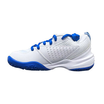 YONEX尤尼克斯羽鞋儿童款比赛训练鞋防滑耐磨SHBCFT2JEX 白/蓝 35