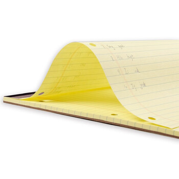 凯萨(KAISA)A4三孔拍纸本 50张加厚黄纸笔记本记事本 2本装 凯萨(KAISA)A4三孔拍纸本 50张加厚黄纸笔记本记事本 2本装