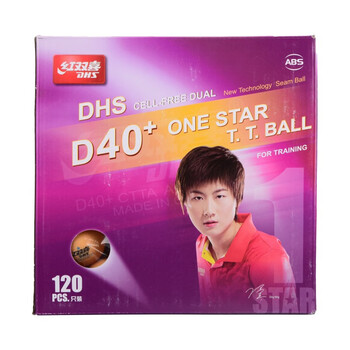 红双喜DHS乒乓球一星 40+赛顶ABS 1星训练兵乓球120个实惠装 黄色 红双喜DHS乒乓球一星 40+赛顶ABS 1星训练兵乓球120个实惠装 黄色