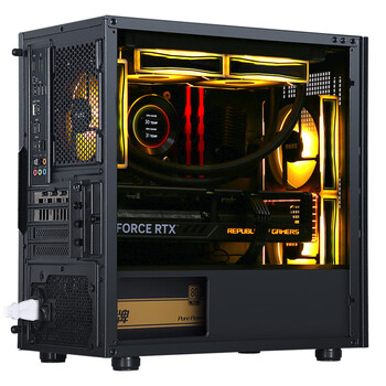 先马(SAMA)平头哥M2 MESH黑色 m-ATX电脑主机箱 前板网格散热/支持240水冷/6硬盘位/USB3.0/Type-C预留孔 先马(SAMA)平头哥M2 MESH黑色 m-ATX电脑主机箱 前板网格散热/支持240水冷/6硬盘位/USB3.0/Type-C预留孔