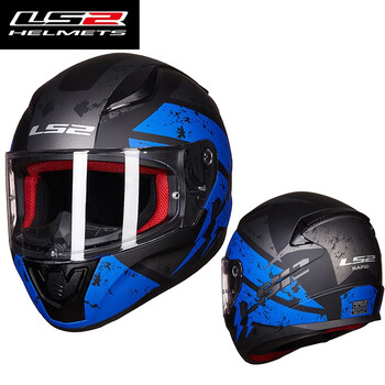 LS2头盔摩托车头盔男女士大码防雾轻量化机车全盔四季通用353 哑黑/蓝多变 2XL适合 60-61头围【图片 价格 品牌 报价】-京东
