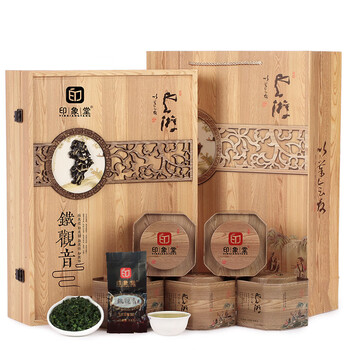 印象堂茶叶 铁观音高档500g特级2026新茶乌龙茶茶叶礼盒装父亲节