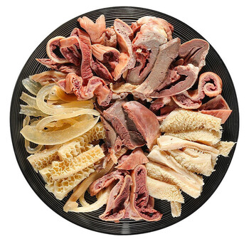 橙伯乐橙伯乐新鲜冷冻熟牛杂牛肉火锅菜品食材批发商用半成品御品牛杂