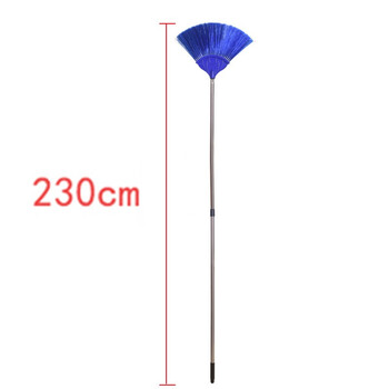 秉优扫楼顶的扫把可伸缩屋顶除尘神器长杆加长扫蜘蛛网天花扫把 230cm