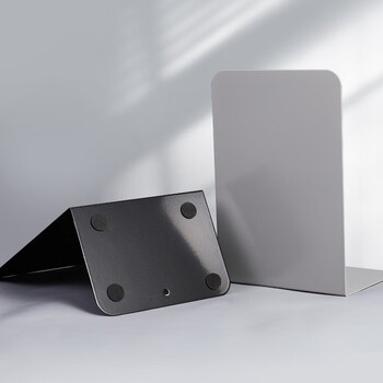 递乐 2片装无印风书立书夹书靠书挡铁书架学生用桌面课桌收纳放书创意ins风挡板隔板书立架 2545 米色 递乐 2片装无印风书立书夹书靠书挡铁书架学生用桌面课桌收纳放书创意ins风挡板隔板书立架 2545 米色