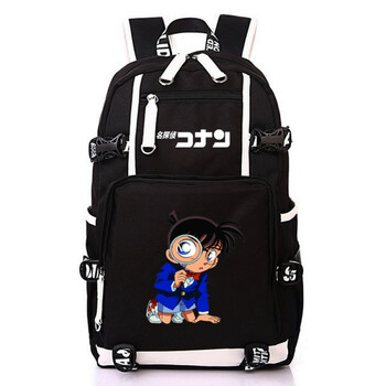 幂范西名侦探柯南书包怪盗基德灰原哀kid周边双肩背包学生男女旅行包