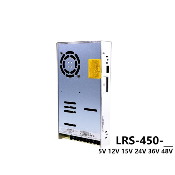 科能芯 LRS-450-24/48V开关电源模块220转5V12V15V36V直流变压器  SE-450-12 | 12V 37.5A