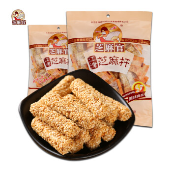 官江津芝麻桿梗280g麥芽糖幹獨立小袋傳統手工空心款 芝麻桿280gx1袋